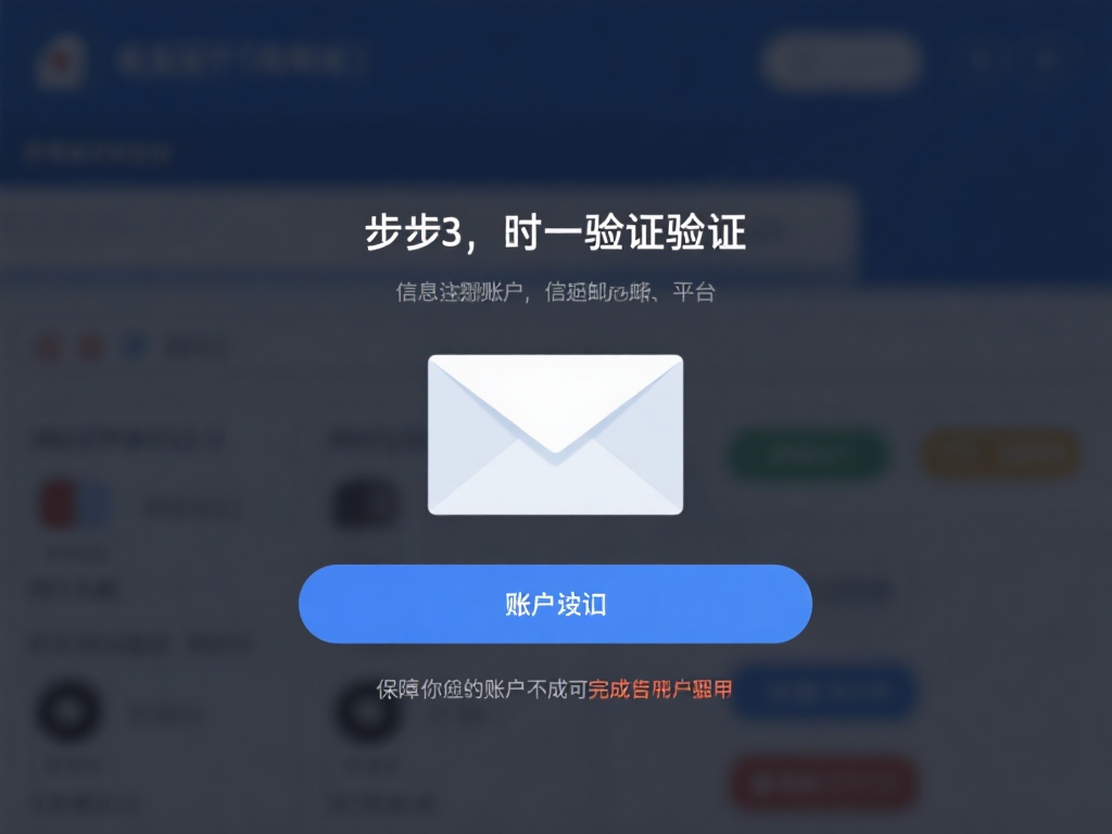 步骤三：完成验证
提交信息后，平台会发送一封验证