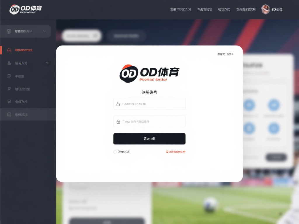 注册账号：访问OD体育官网，点击注册按钮，填写基本